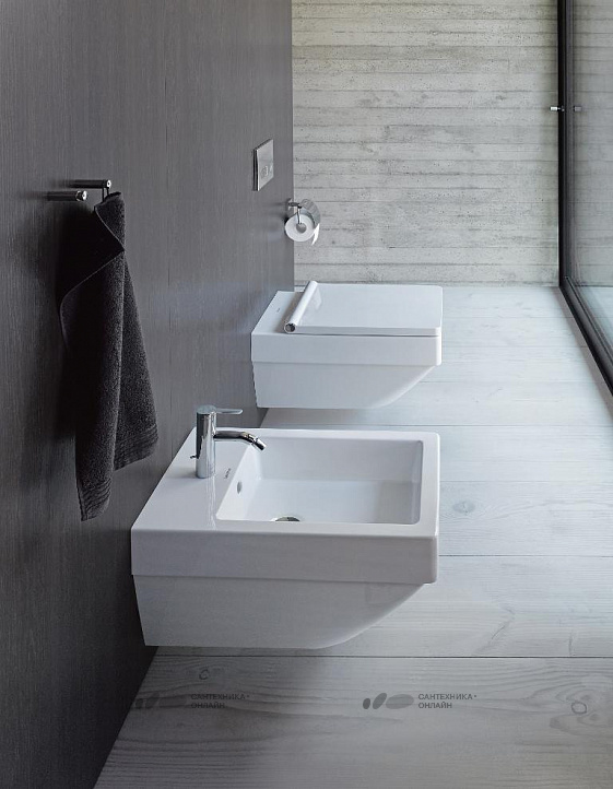 картинка Унитаз подвесной Duravit Vero Air 252509 безободковый от магазина Сантехника.SpecialFlat