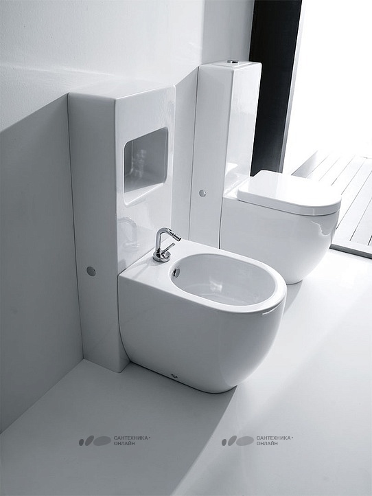 картинка Унитаз приставной Kerasan Flo 311601 от магазина Сантехника.SpecialFlat