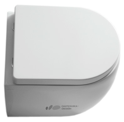 картинка Унитаз приставной Kerasan Flo 311401 укороченный от магазина Сантехника.SpecialFlat